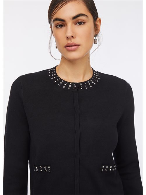 Jacket woman black LIU JO | MF5044MS49I/22222